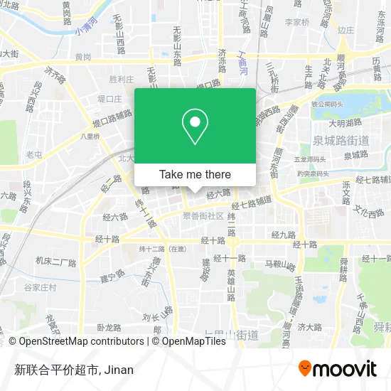 新联合平价超市 map