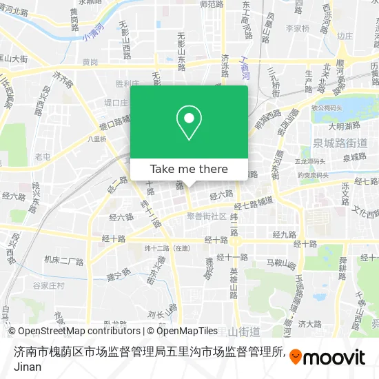 济南市槐荫区市场监督管理局五里沟市场监督管理所 map