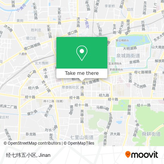 经七纬五小区 map