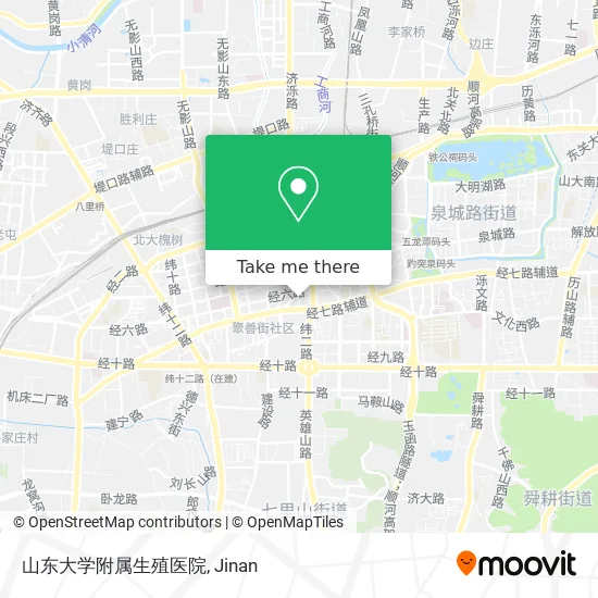 山东大学附属生殖医院 map