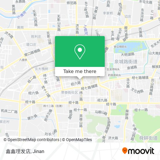 鑫鑫理发店 map