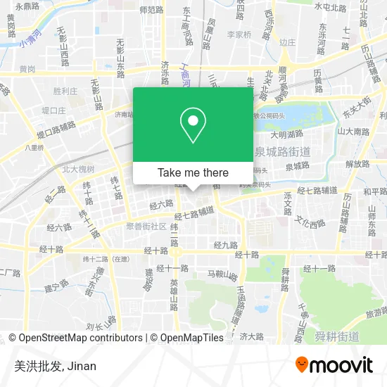 美洪批发 map