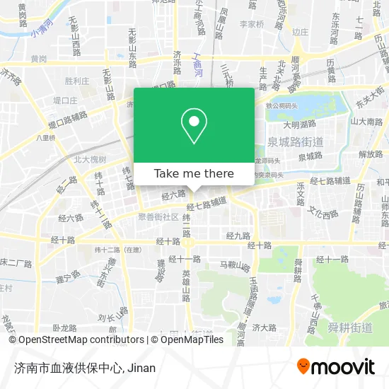 济南市血液供保中心 map