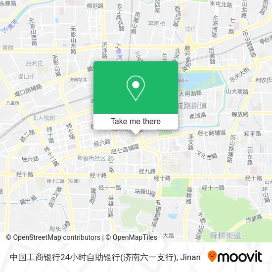 中国工商银行24小时自助银行(济南六一支行) map