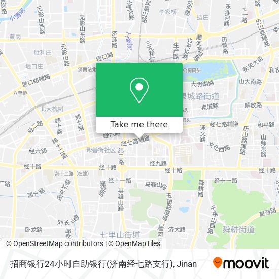 招商银行24小时自助银行(济南经七路支行) map