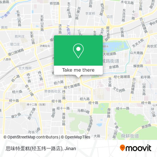 思味特蛋糕(经五纬一路店) map