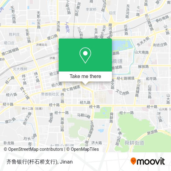 齐鲁银行(杆石桥支行) map