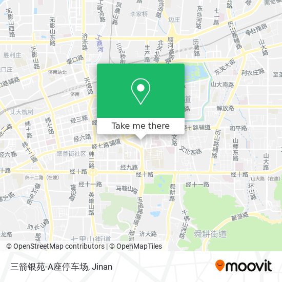 三箭银苑-A座停车场 map