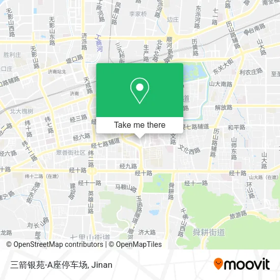 三箭银苑-A座停车场 map