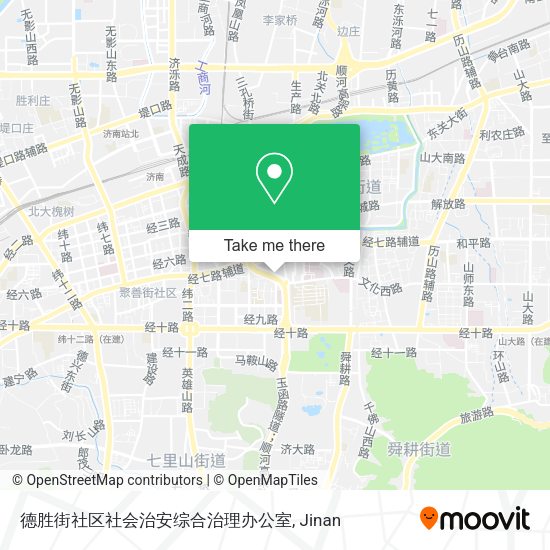 德胜街社区社会治安综合治理办公室 map