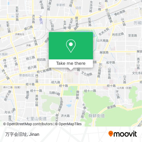 万字会旧址 map