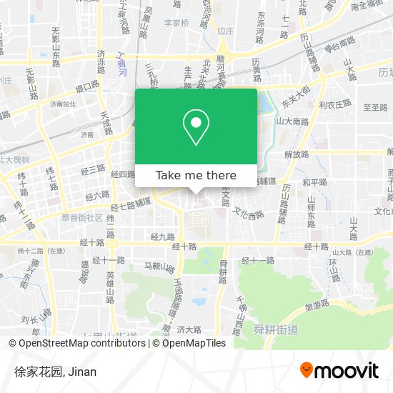 徐家花园 map
