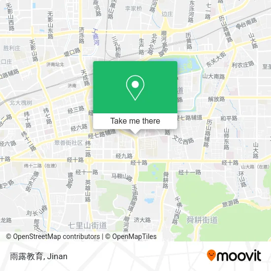 雨露教育 map