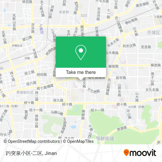 趵突泉小区-二区 map