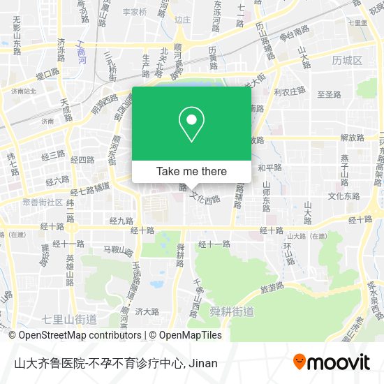 山大齐鲁医院-不孕不育诊疗中心 map