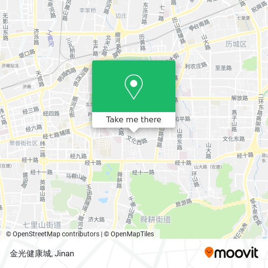 金光健康城 map