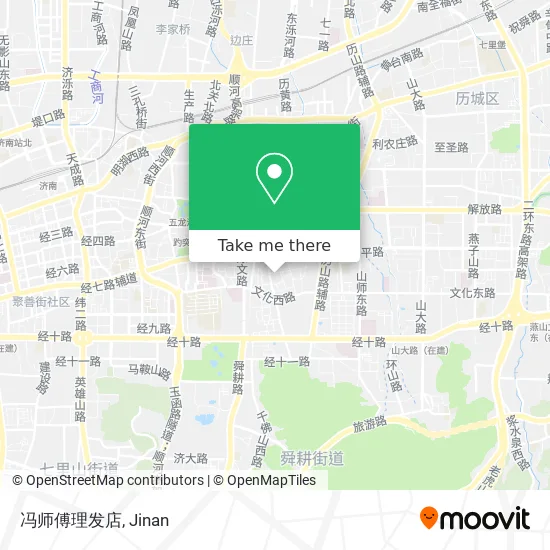 冯师傅理发店 map