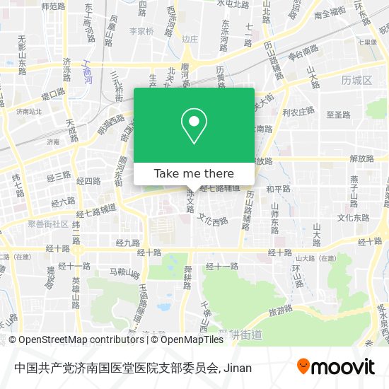 中国共产党济南国医堂医院支部委员会 map