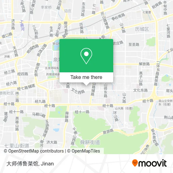 大师傅鲁菜馆 map