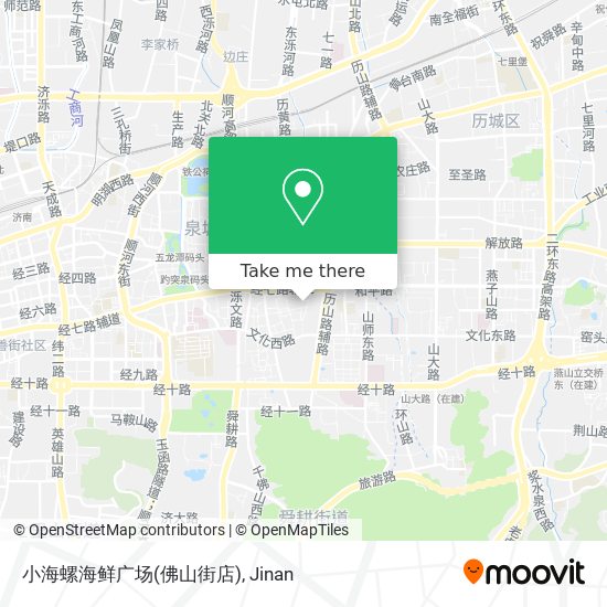 小海螺海鲜广场(佛山街店) map