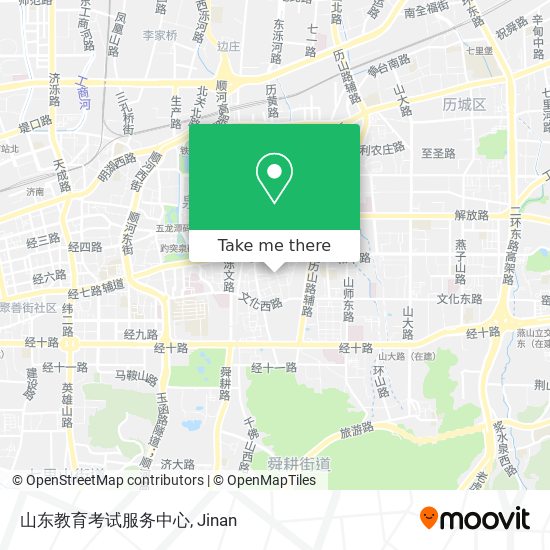 山东教育考试服务中心 map