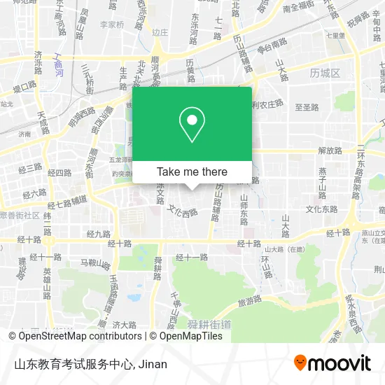 山东教育考试服务中心 map