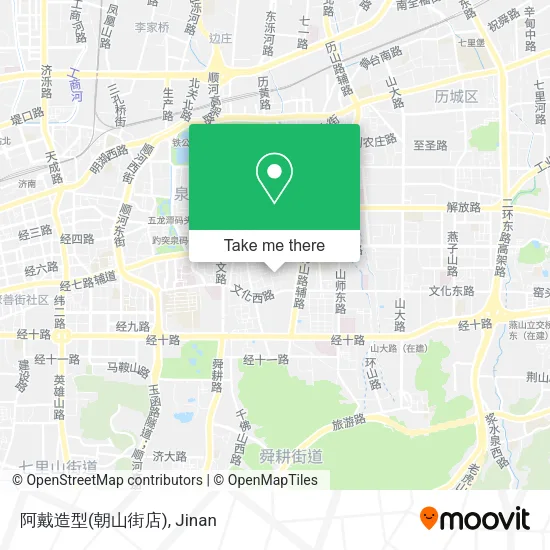 阿戴造型(朝山街店) map