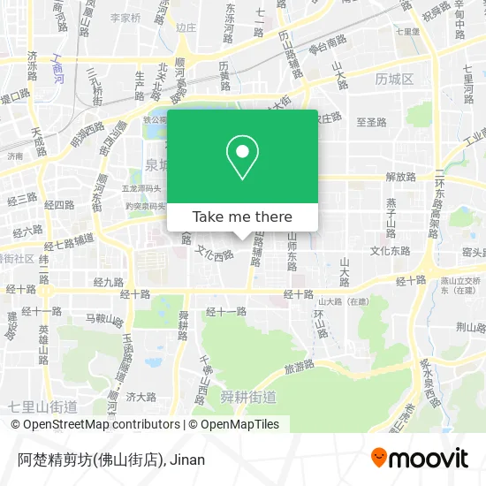阿楚精剪坊(佛山街店) map