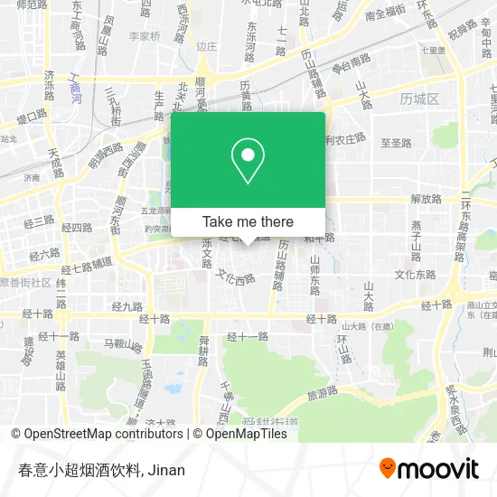 春意小超烟酒饮料 map