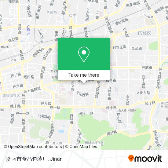 济南市食品包装厂 map