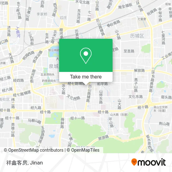 祥鑫客房 map