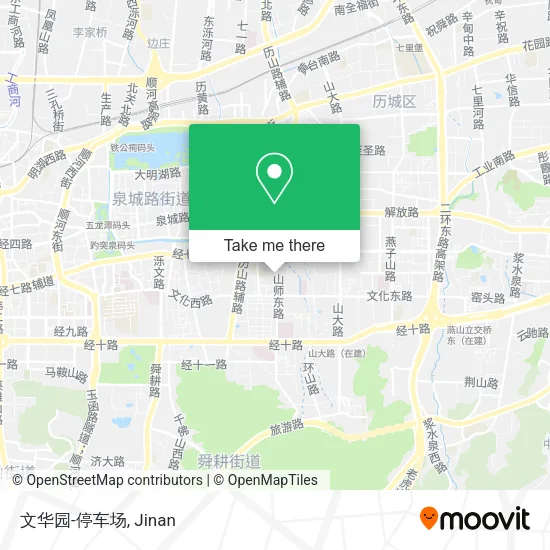 文华园-停车场 map