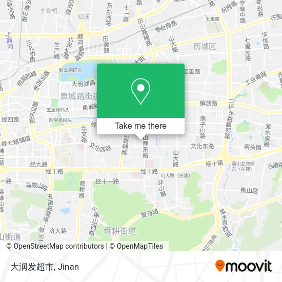大润发超市 map