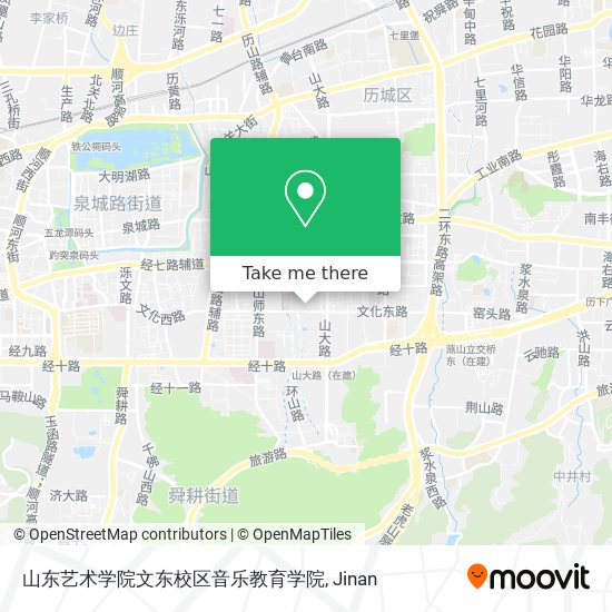 山东艺术学院文东校区音乐教育学院 map