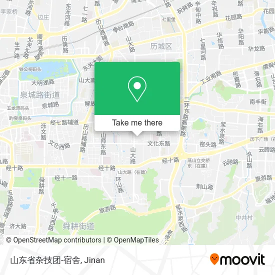 山东省杂技团-宿舍 map
