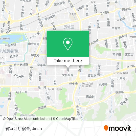 省审计厅宿舍 map