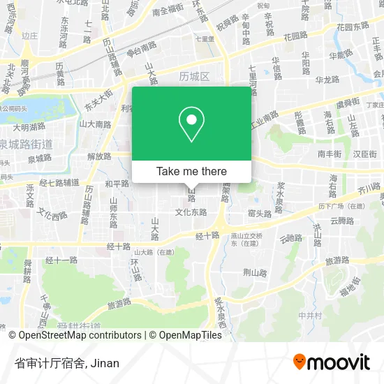 省审计厅宿舍 map