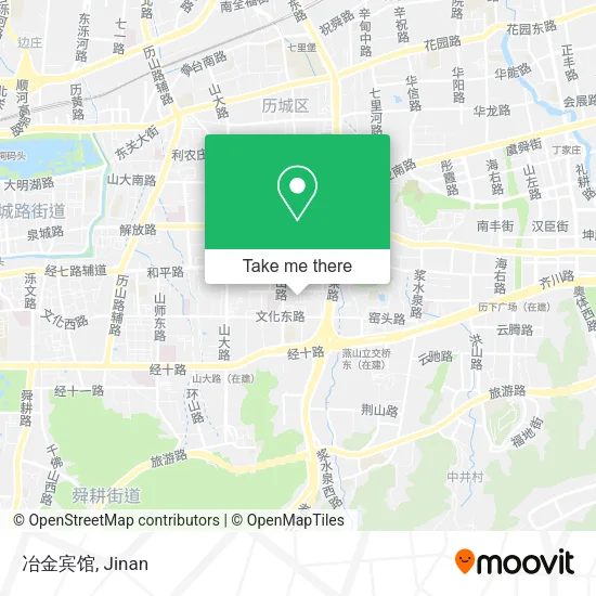 冶金宾馆 map