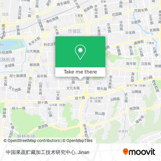 中国果蔬贮藏加工技术研究中心 map