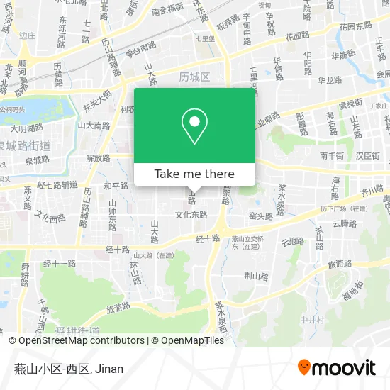 燕山小区-西区 map