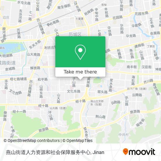 燕山街道人力资源和社会保障服务中心 map