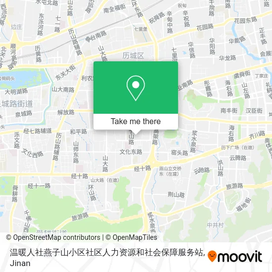 温暖人社燕子山小区社区人力资源和社会保障服务站 map