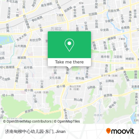 济南甸柳中心幼儿园-东门 map
