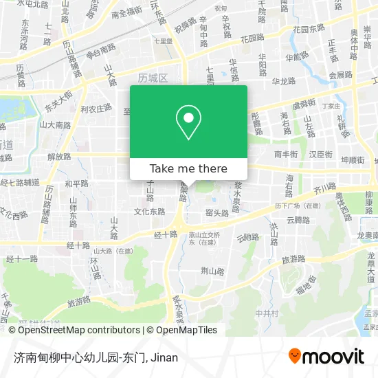 济南甸柳中心幼儿园-东门 map