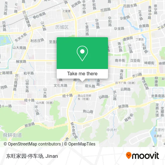 东旺家园-停车场 map