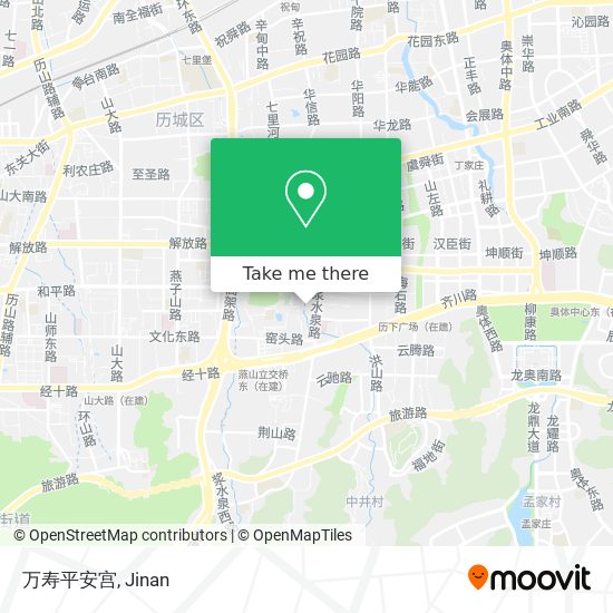 万寿平安宫 map
