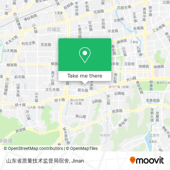山东省质量技术监督局宿舍 map