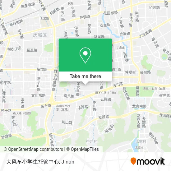 大风车小学生托管中心 map