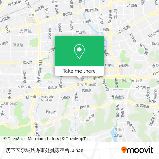 历下区泉城路办事处姚家宿舍 map