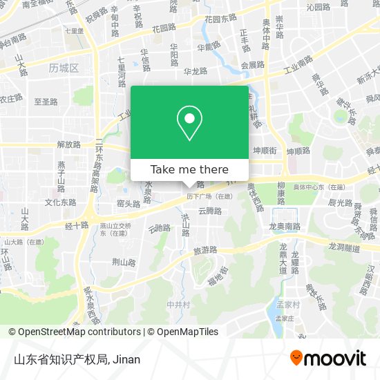 山东省知识产权局 map